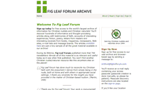 Desktop Screenshot of figleafforum.com