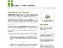 Tablet Screenshot of figleafforum.com